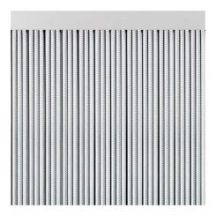 Cortina PER porta fita S-350 preta 90 x 210 cm