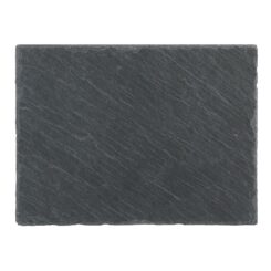 SECRET OF GOURMET Base porta salgadinhos em ardósia 32 x 24 x 0,5 cm