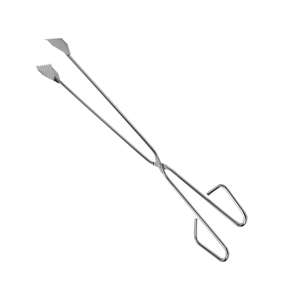 Pinças para churrasco de aço inoxidável de 55 cm