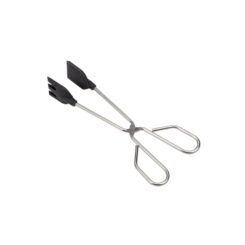 Pinça de cozinha com pá de nylon / inox 30 cm