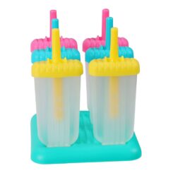 EXCELLENT HOUSEWARE Formas para sorvete cores sortidas 6 unidades