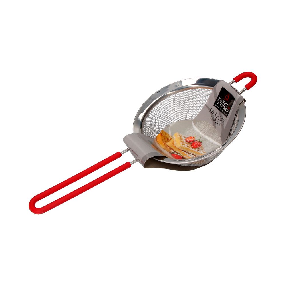 Colador inoxidavel com cabo de silicone Ø13,5 cm - Image 2