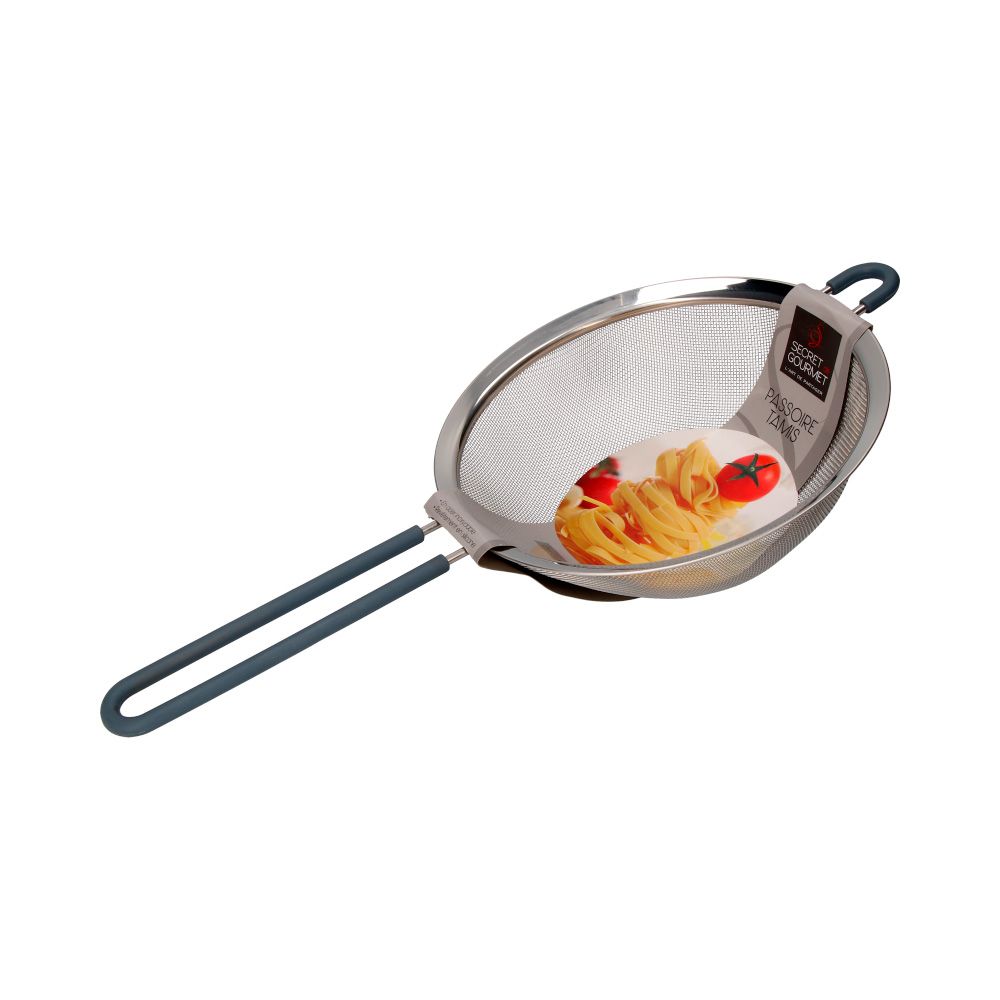 Colador inoxidavel com cabo de silicone Ø20 cm - Image 2