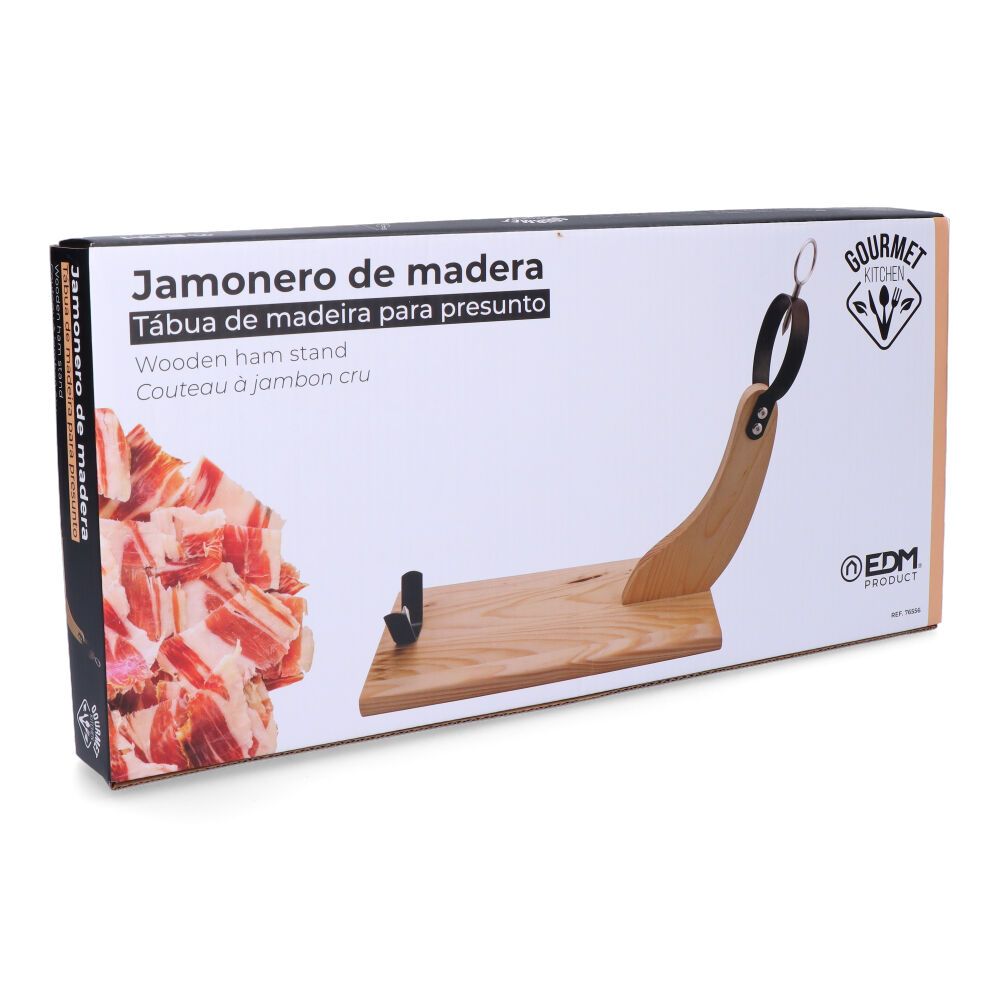 Suporte de presunto madeira de pinho claro 44 x 41 cm - Image 4