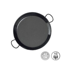 Frigideira para paelha tradicional em aço esmaltado Ø42cm (10 pessoas). vaello