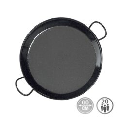 Frigideira para paelha tradicional em aço esmaltado Ø60cm (20 pessoas). vaello