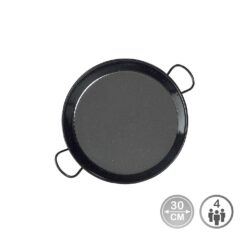 VAELLO Panela de paella esmaltada para placa de indução e cerâmica ø30 cm (4 pessoas)