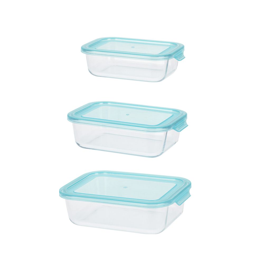 KIT de recipientes de vidro 3 tamanhos vários 630 ml, 1000 ml Y 1480 ml - Image 3
