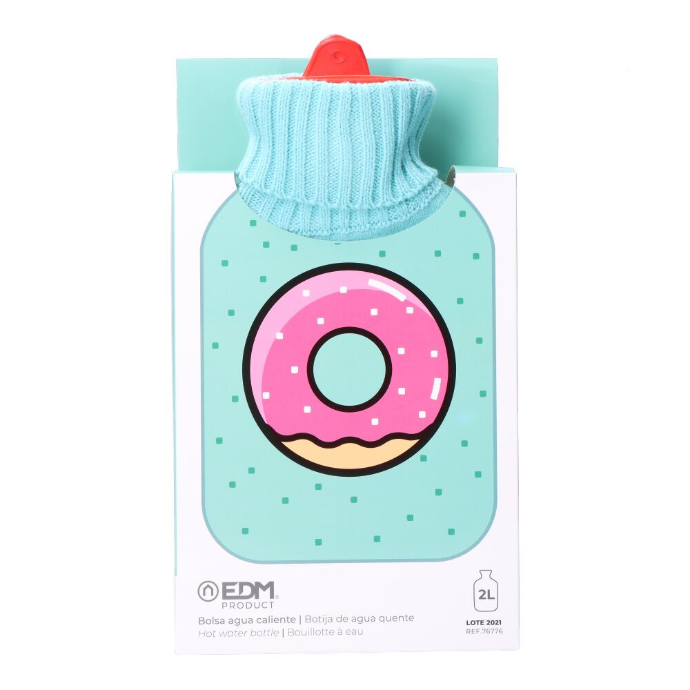 Botija de água quente 2 L modelo donut glacê - Image 2