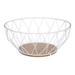 SECRET OF GOURMET Fruteira Baltik em metal branco ø28 cm cores/modelos sortidos
