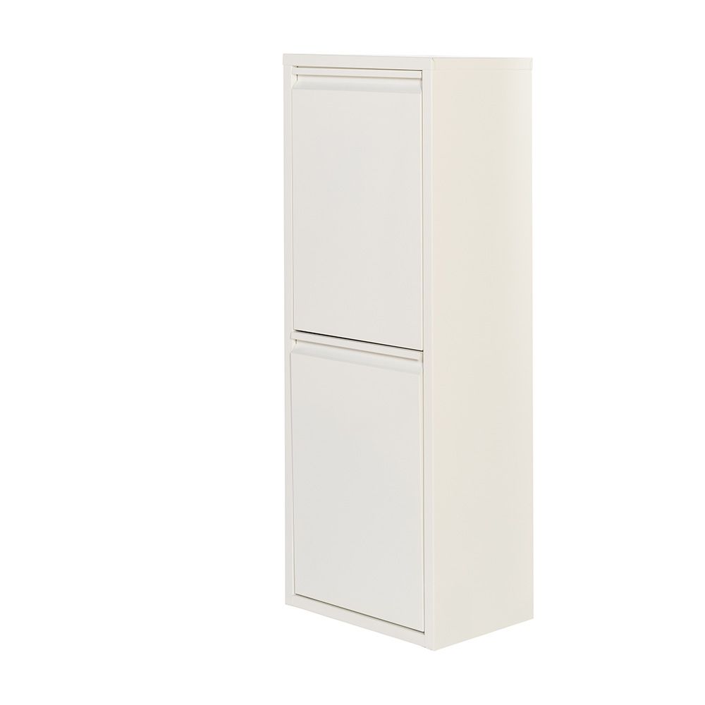Armario metalico reciclagem 2 gavetas branco 92 x 35 x 25 cm - Image 2