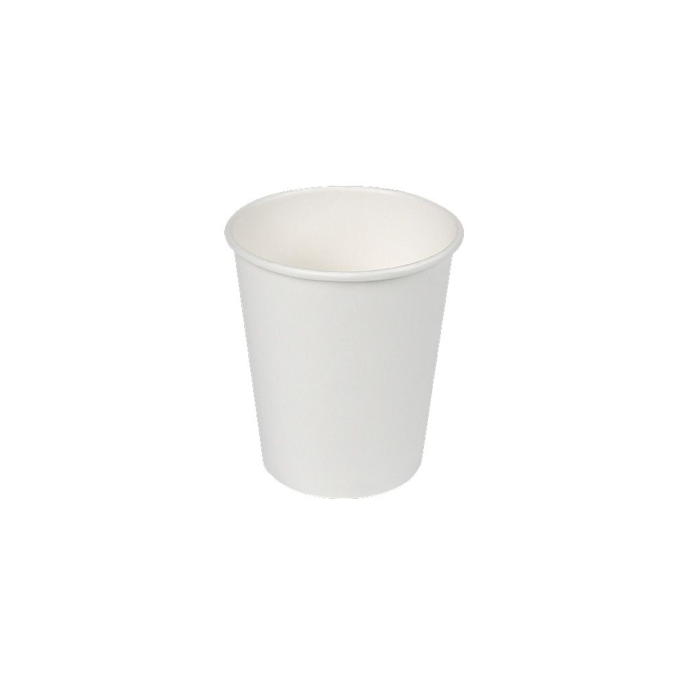 Copos de papelão branco, 120cc, 30 UDS