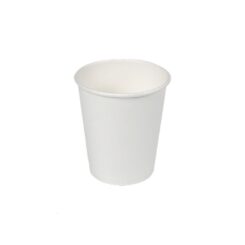Copos de papelão branco, 200cc, 50 UTS