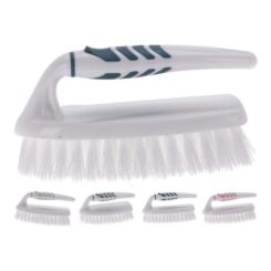 Escova com pega, inserções antideslizantes 5x19,5x10,5cm cores sortidas