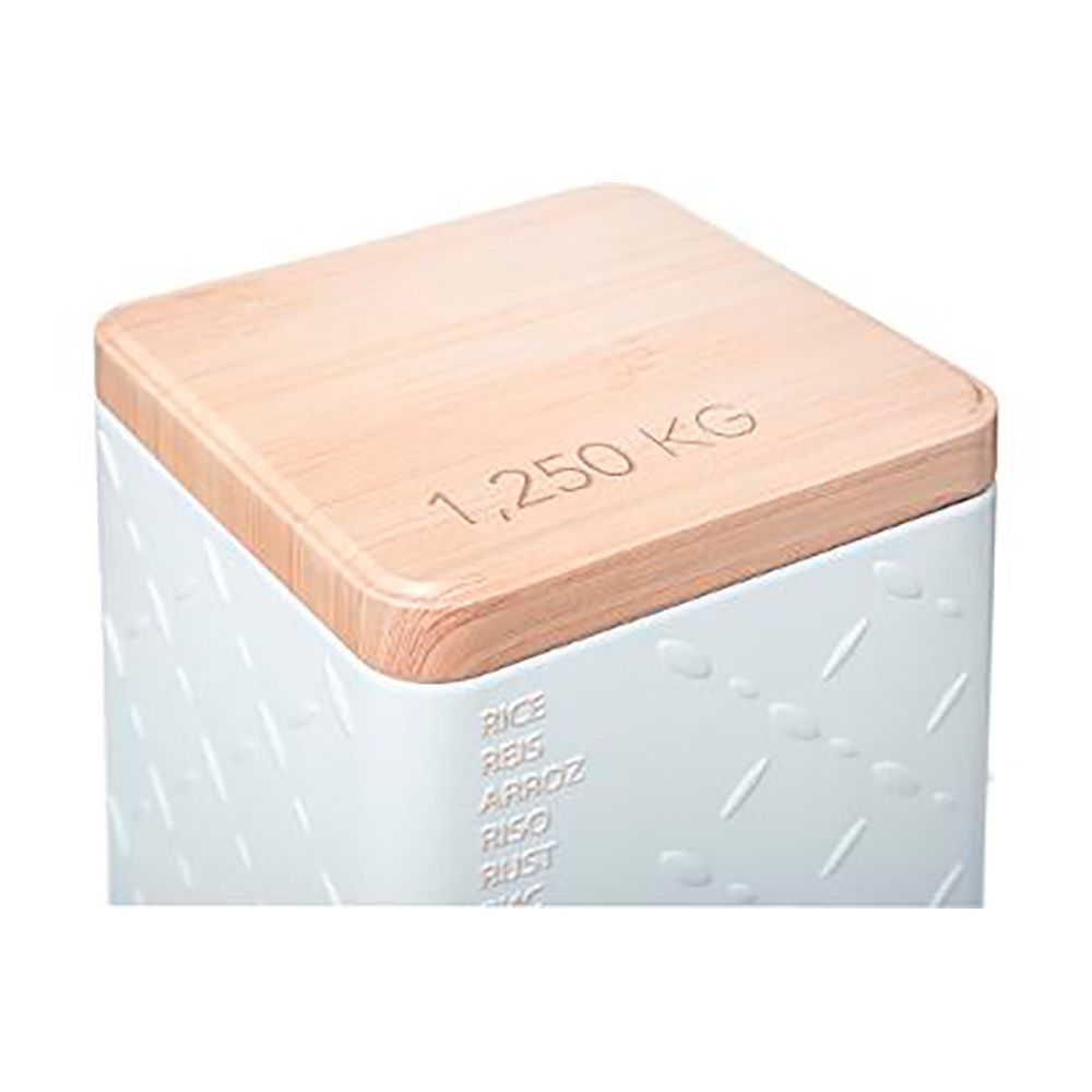 Caixa metalica para arroz 1250g modelo scandi nature - Image 2