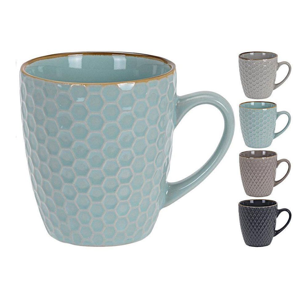 EXCELLENT HOUSEWARE Xícaras de café cores sortidas 200 ml, 4 unidades