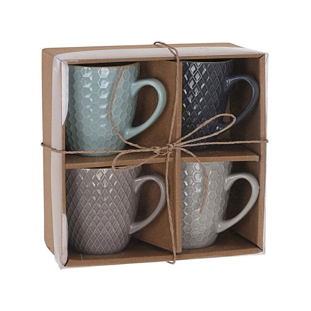 EXCELLENT HOUSEWARE Xícaras de café cores sortidas 200 ml, 4 unidades - Image 2