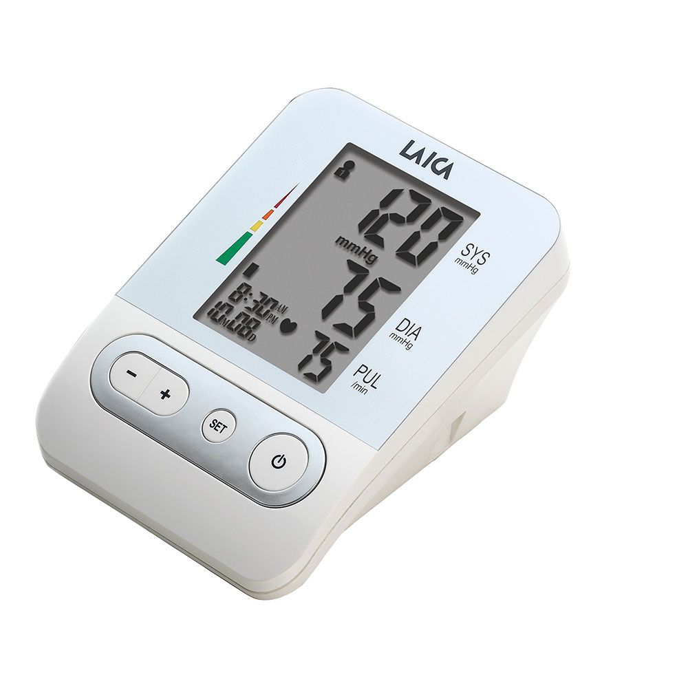 LAICA Monitor digital de pressão arterial de braço branco