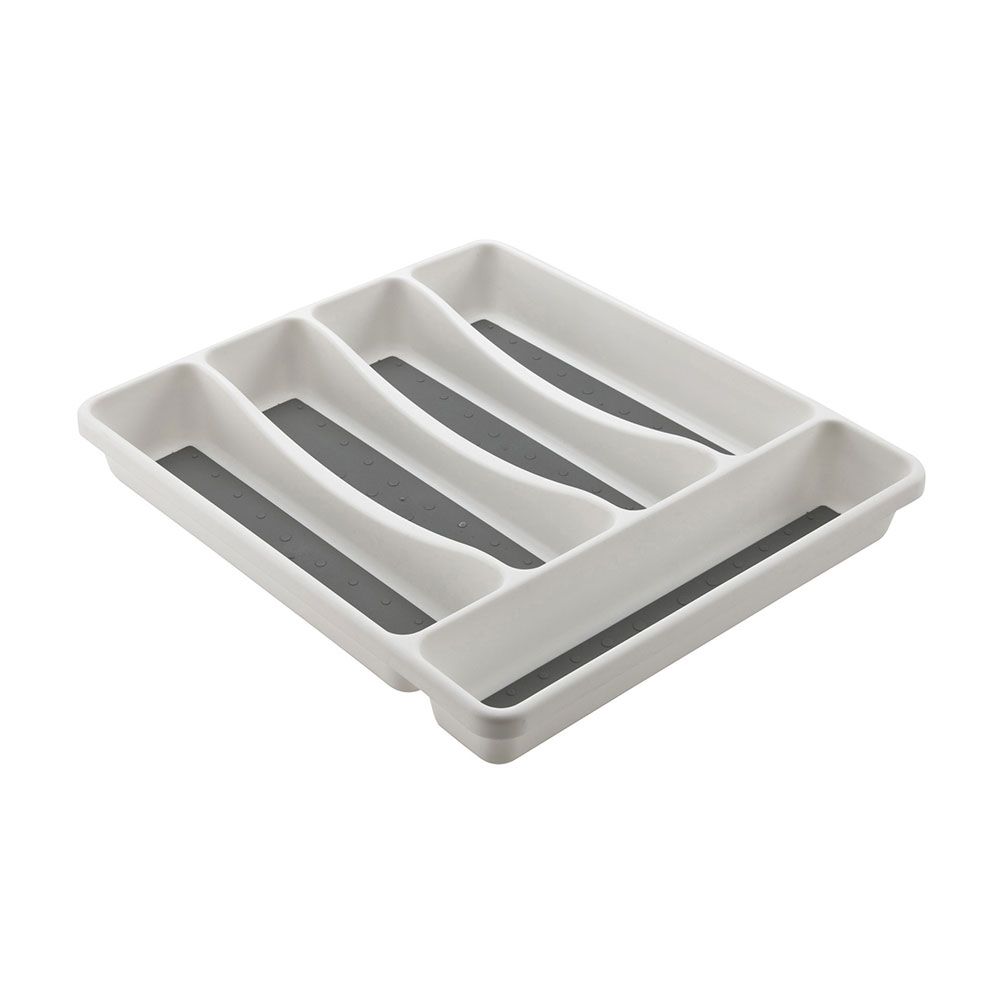 Organizador de gavetas para talheres space system 33x29,3x4,5cm mondex