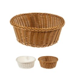Cesto de pão redondo em cores variadas, Ø21,5 cm