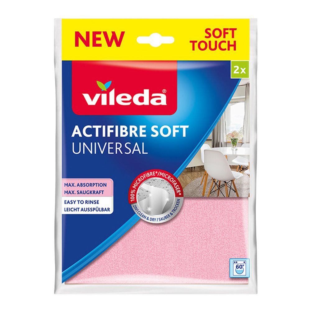 VILEDA Pano Actifibre Microfibra 2 Uds
