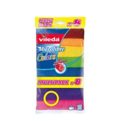 VILEDA Pano Microfibra Colors 8 Uds