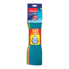 VILEDA Pano Microfibra Colors XL 4 Uds