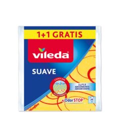 VILEDA Pano amarelo macio 1+1 30% microfibra