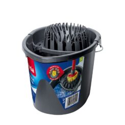 VILEDA Balde cinzento Wring and Go, 7 l