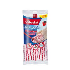 VILEDA Esfregona de microfibra premium 2 em 1