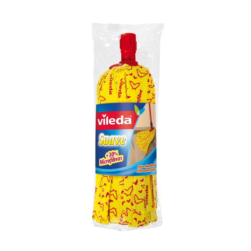 VILEDA Esfregona macia + 30% microfibras