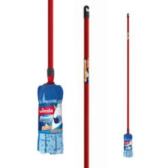 VILEDA Super esfregão + 30% microfibras + esfregão em bastão