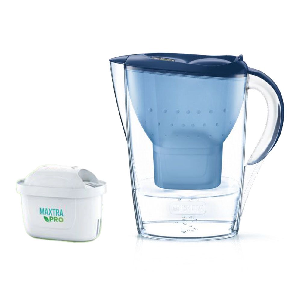 Jarro para filtrar marella azul 2 filtros maxtra PRO 2,4L 1051131 brita