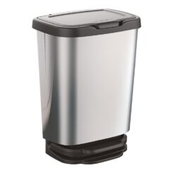 Balde com pedal jive com fecho suave 33,2 x 25,2 x 45,8 cm 20 l