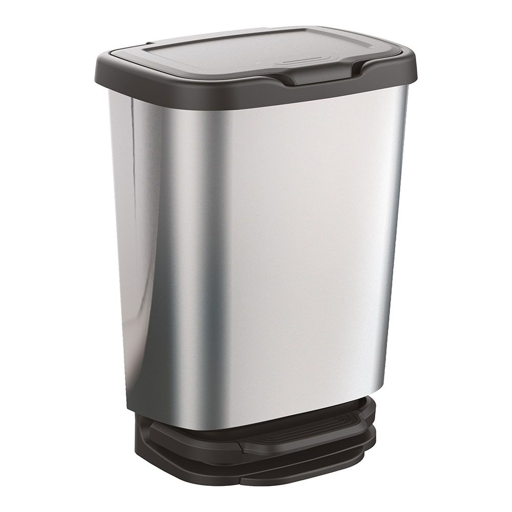 Balde com pedal jive com fecho suave 33,2 x 25,2 x 45,8 cm 20 l