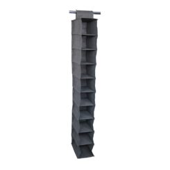 Organizador de armário com 10 compartimentos 15X30X122cm tecido sem tecer mondex