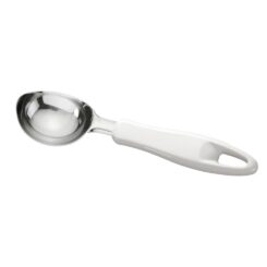Colher servindo gelado presto