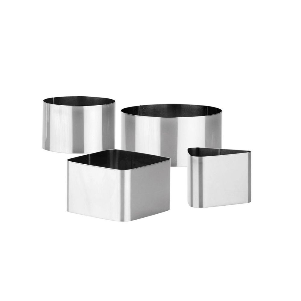 Moldes para chapeamento Grandchef, 4 unid.
