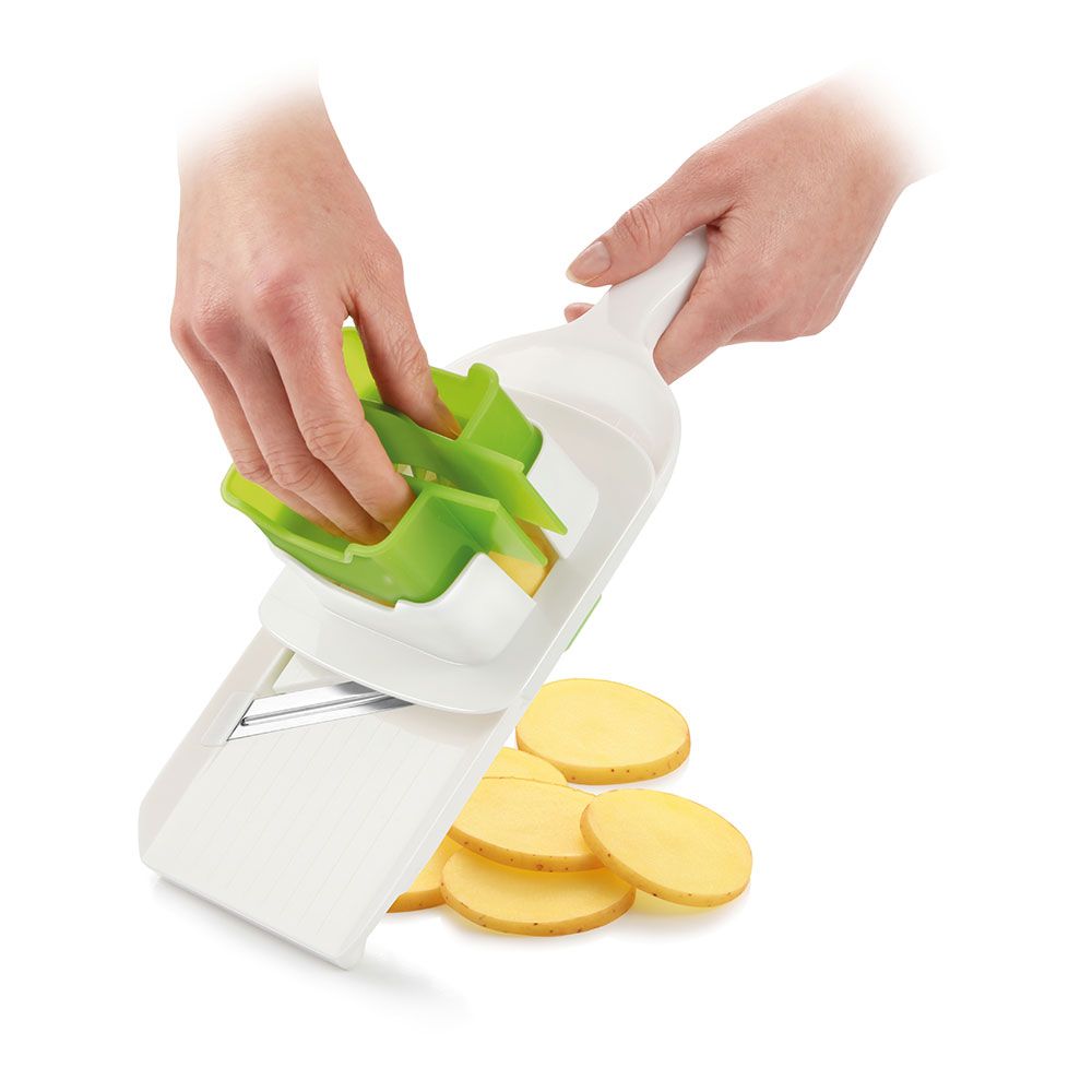 Mandolina com suporte multifuncional prático - Image 3
