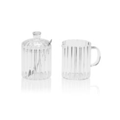 Conjunto açúcar/leite, vidro 200 ml