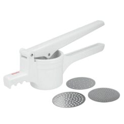 Esmagador de batatas de 3 discos inoxidavel 36 cm