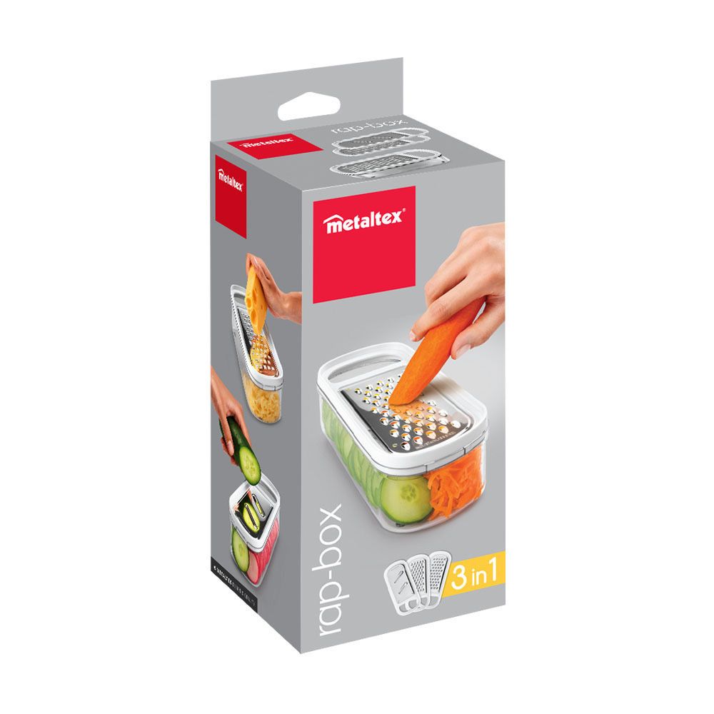Ralador com recipiente 3 em 1 rap-box 21 cm - Image 5