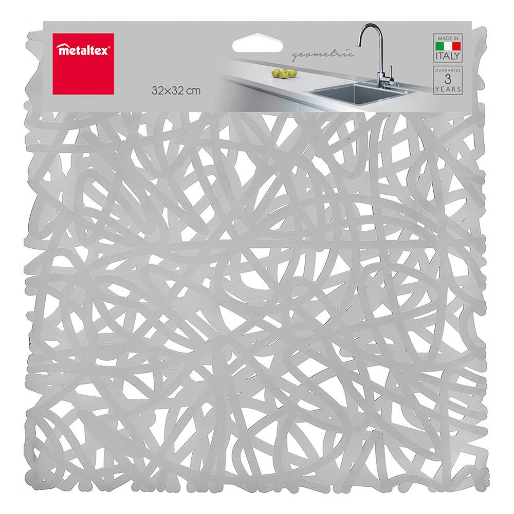 Base de silicone lava-loiça geometric cores sortidas 32 x 32 cm