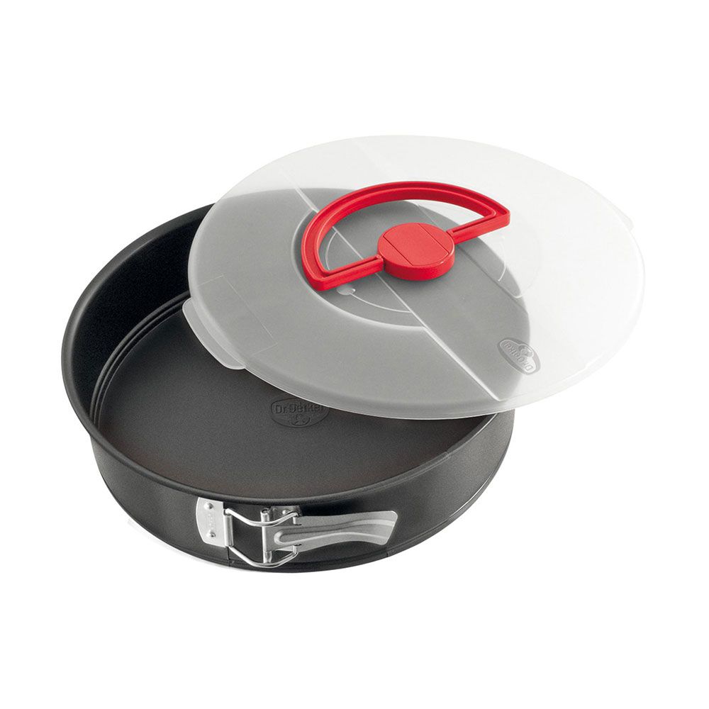Molde desmontável Ø26x6,5cm com tampa DR. oetker