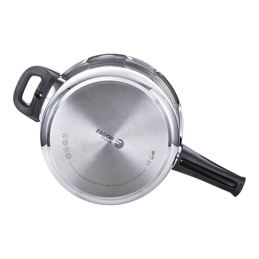 Panela de pressão super rápida DUO 6 l INOX 18/10 Ø23 x 17 cm - Image 2