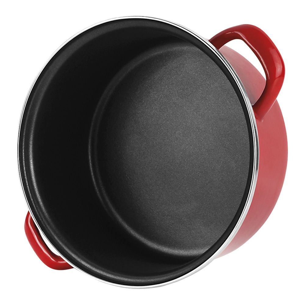 Panela para assar bolos optimax Ø24cm vermelha aço esmaltado aisi 430 fagor - Image 2