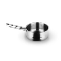 Panela Silverinox 18/10 aço inoxidável ø12 x 6,5 cm