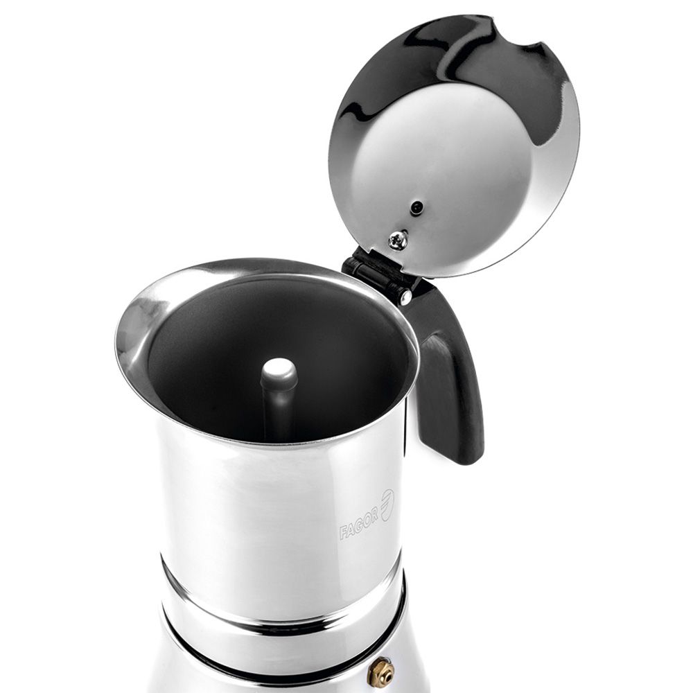 Cafeteira étnica em aço inoxidável 18 / 10, 6 chávenas - Image 3
