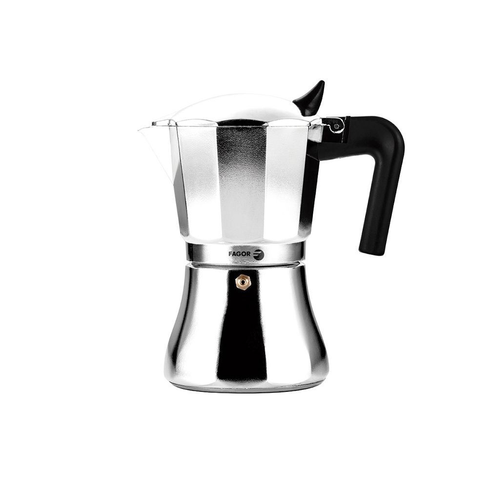 Cafeteira cupy em alumínio 6 chávenas