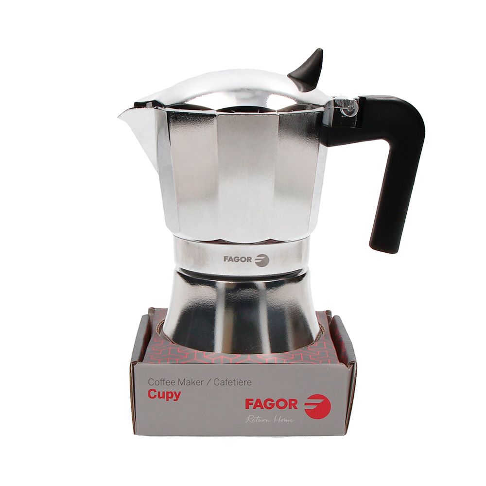 Cafeteira cupy em alumínio 6 chávenas - Image 5